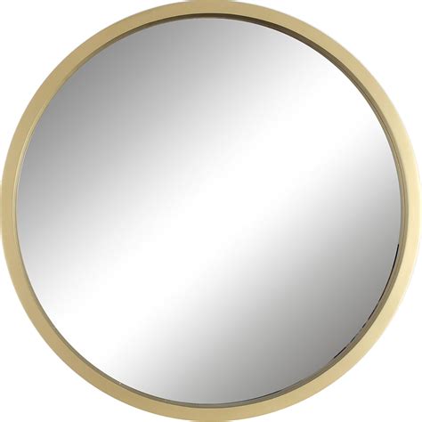 Round Gold Mirror | At Home