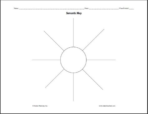 Printable Semantic Map – Printable Map of The United States