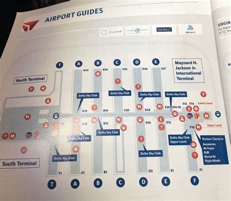 Atlanta Airport Parking Map