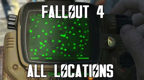 Fallout 4 Weapon Locations Map