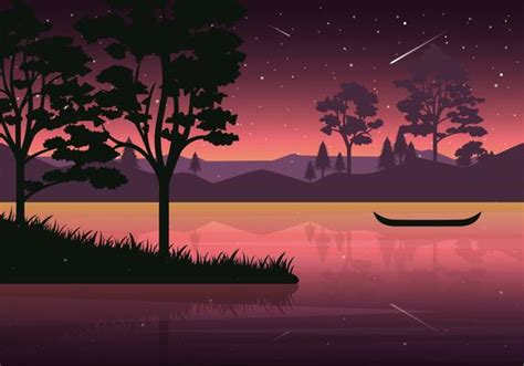 Free Landscape Vector Illustration 142766 Vector Art at Vecteezy