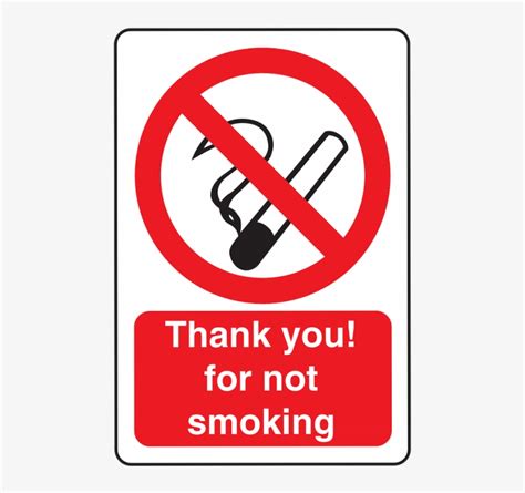 Download No - No Smoking Sign A4 Size | Transparent PNG Download | SeekPNG