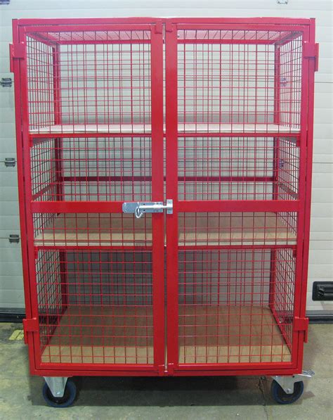 STAK-RED - Red Mobile Security Cages - New for 2015!