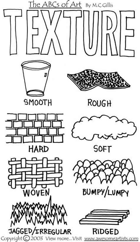 Texture Worksheet For Grade 1 - Printable Worksheets For Kids Math