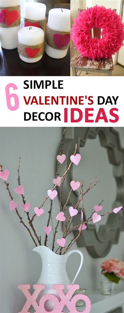 6 Simple Valentine’s Day Décor Ideas – Sunlit Spaces | DIY Home Decor, Holiday, and More