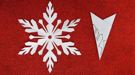 Paper Snowflake Patterns ️Making Paper Snowflakes🎄DIY Christmas Decorations - YouTube