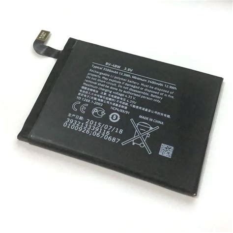 BV 4BW phone battery for Nokia Lumia 1520 MARS Phablet RM 937 Bea Lumia1520 BV4BW-in Mobile ...