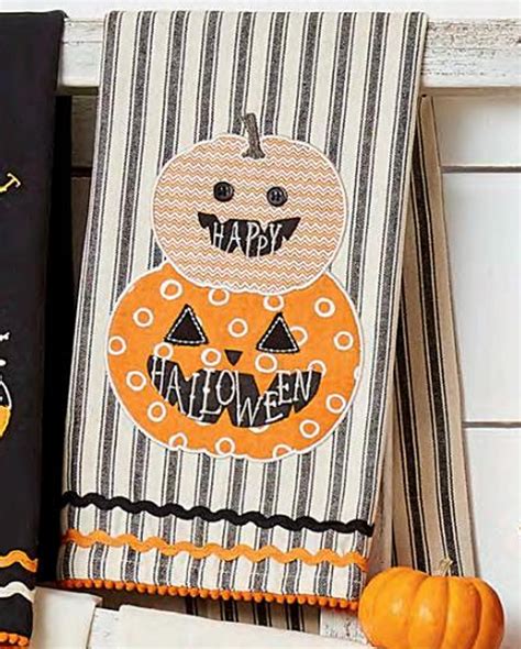 Halloween Tea Towel Happy Halloween Pumpkin ★ | - Karneval Universe