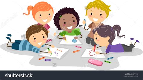 CHILDREN DRAWING CLIPART - 250px Image #18