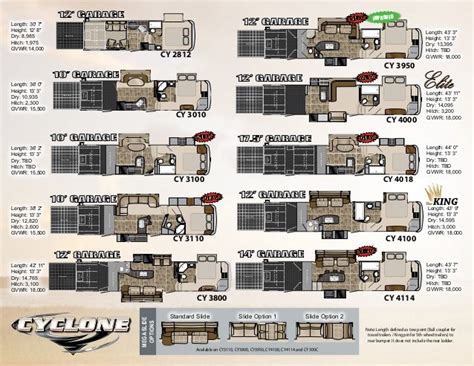 Heartland Cyclone Toy Hauler Floor Plans | Wow Blog