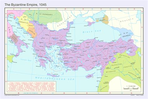 The Byzantine Empire, 1045 by Undevicesimus on DeviantArt