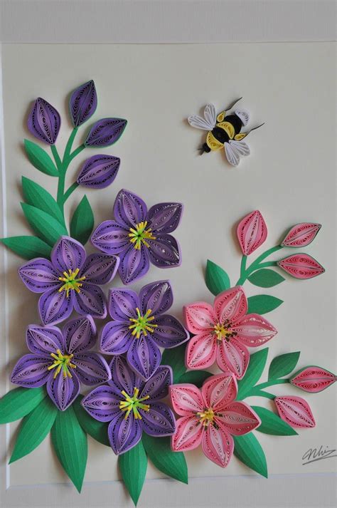 Quilling Flowers Tutorial