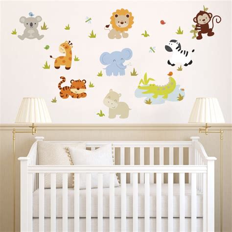 How to pick out baby nursery wall stickers | Baby room wall stickers, Baby wall decals, Baby ...