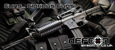 Types Of Airsoft Guns - DEFCON AIRSOFT