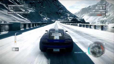 Need for Speed: the Run Gameplay - Snow Race (Buried Alive) - YouTube