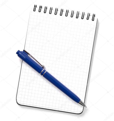 Blank notepad with pen — Stock Photo © karandaev #2459264