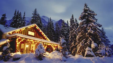 🔥 [40+] Log Cabin in Snow Wallpapers | WallpaperSafari