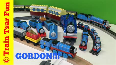 My GORDON THE BIG ENGINE Locomotive Collection Thomas & Friends Trains