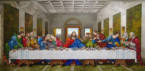 One Of Da Vinci39s Secrets Behind His Last Supper Painting