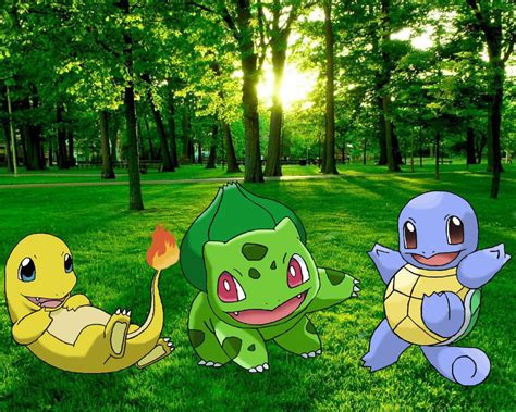 Shiny kanto starters by locke54 on DeviantArt