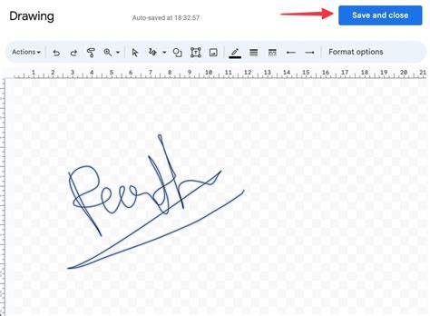 Google Docs: How to create an email signature