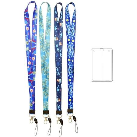 Lanyards for Keys,Cute Long lanyards for ID Badges Car Keys,Cool Lanyards Keychain with ID ...