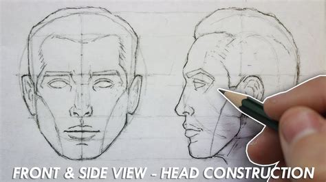 How To Draw A Human Head Side View