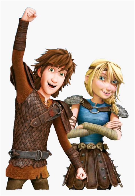 Hiccup And Astrid How To Train Your Dragon, HD Png Download , Transparent Png Image - PNGitem