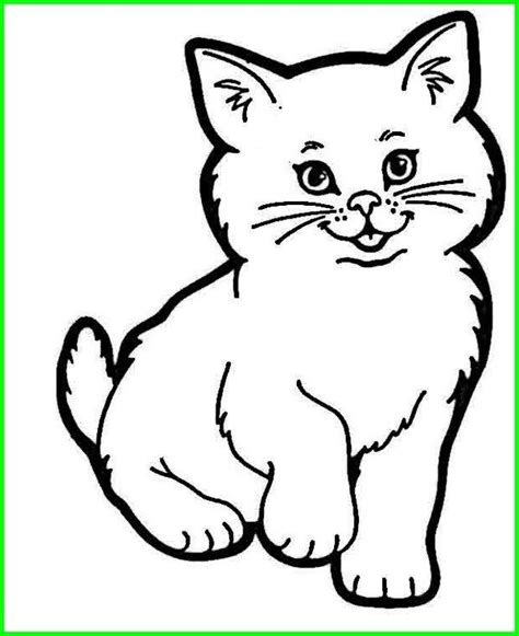 Gambar Kucing Outline - Koleksi Gambar HD