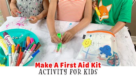 Make a First Aid Kit Activity for Kids - HAPPY TODDLER PLAYTIME