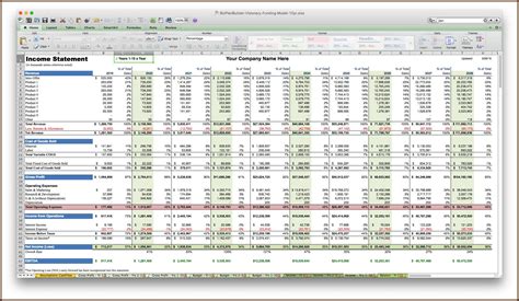 Business Plan Spreadsheet Template Excel - Template 1 : Resume Examples #xm1eA7j1rL