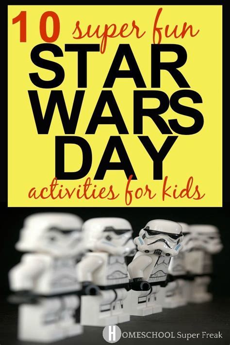 10 Super Fun Star Wars Day Activities for Kids | Star wars activities, Star wars awesome, Star ...