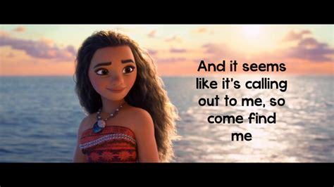 Moana How Far I'll Go Lyrics Auli'i Cravalho Chords - Chordify