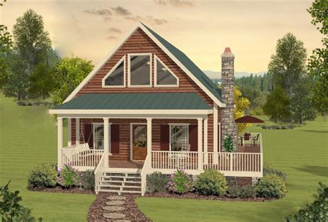 Two-Bedroom Cottage Home Plan - 20099GA | Architectural Designs - House Plans