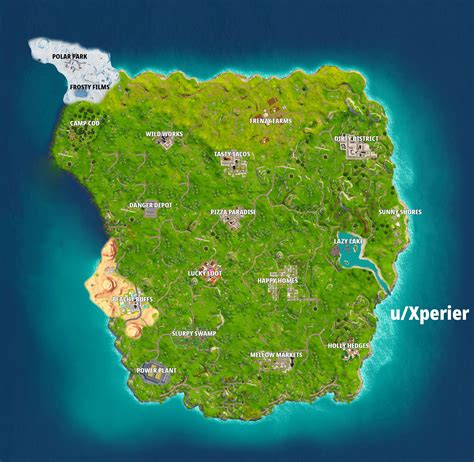 Fortnite Chapter 2 Season 11 Map Leaked 2019new Map