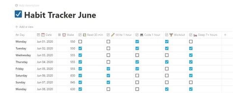 How to Track Your Habits Using Notion