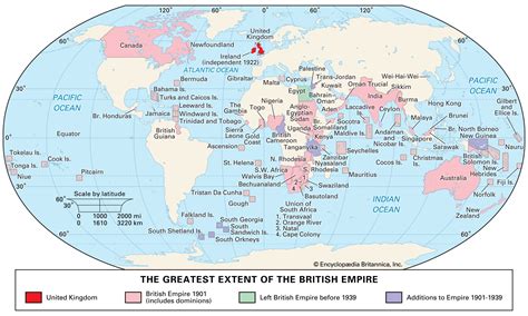 British Colonial Empire Map - Ashlan Ninnetta