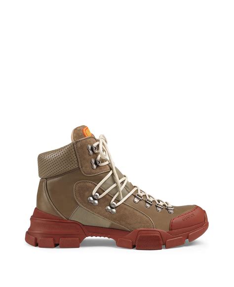 Gucci Men's Tracking Boots in Brown for Men - Lyst