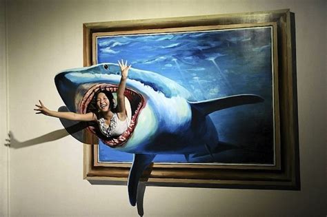 35 Awesome 3D Interactive Paintings - Magic Art works at Special Exhibition