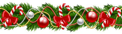 Candy cane Christmas Garland Wreath Clip art - Evergreen Garland Cliparts png download - 6211* ...