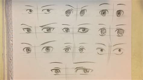 Anime Boy Eyes Drawing Step By Step - Neofotografi