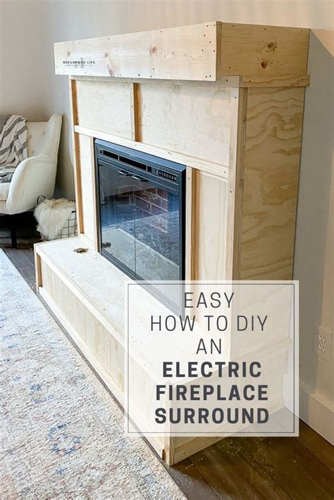 Diy Electric Fireplace Surround - fireplacenow.co