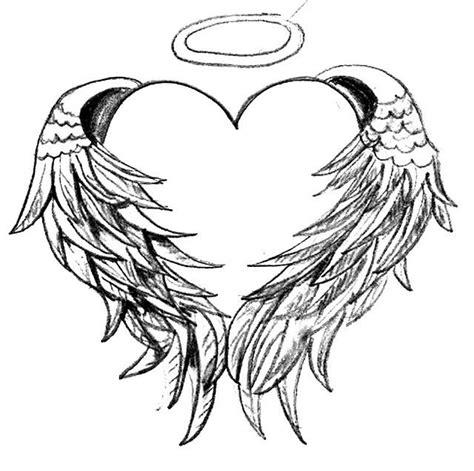 19 best Angel wings heart tattoo images on Pinterest | Winged heart tattoos, Tattoo wings and ...