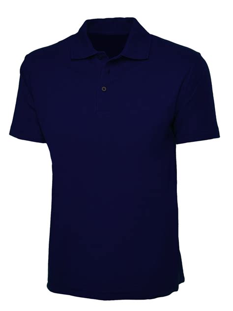 Plain Navy Blue Polo Shirt – Cutton Garments