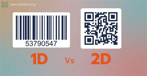 1D vs 2D barcode: What are differences between them?