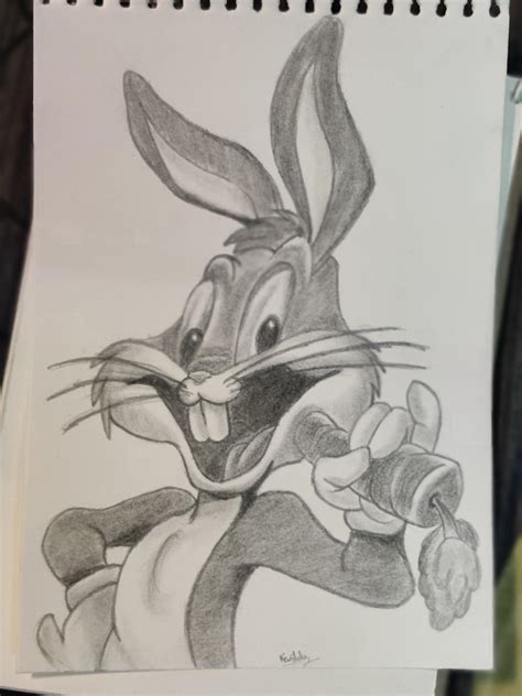 Bugs Bunny Drawings In Pencil