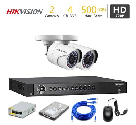 Buy 2 HD CCTV Cameras Package HIKVISION - SecurityExperts