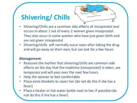 Misoprostol Side Effects 1/3