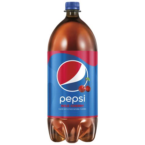 Pepsi Cola Wild Cherry Soda, 2 Liter Bottle