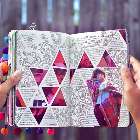 #wrecklesscreations #wreckthisjournal | Art journal inspiration, Sketch book, Art journal